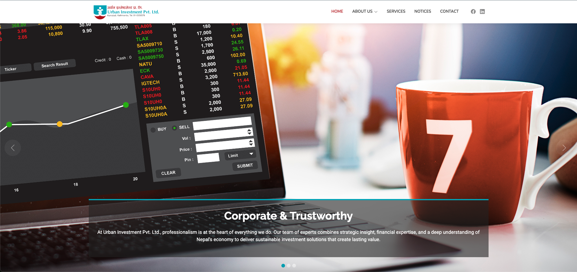 Urban Investment Pvt. Ltd.